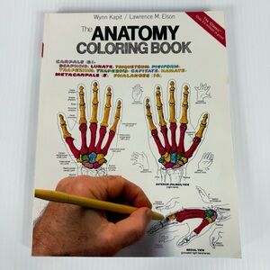 The Anatomy: Coloring Book by Lawrence M. Elson and Wynn Kapit, Second Edition
